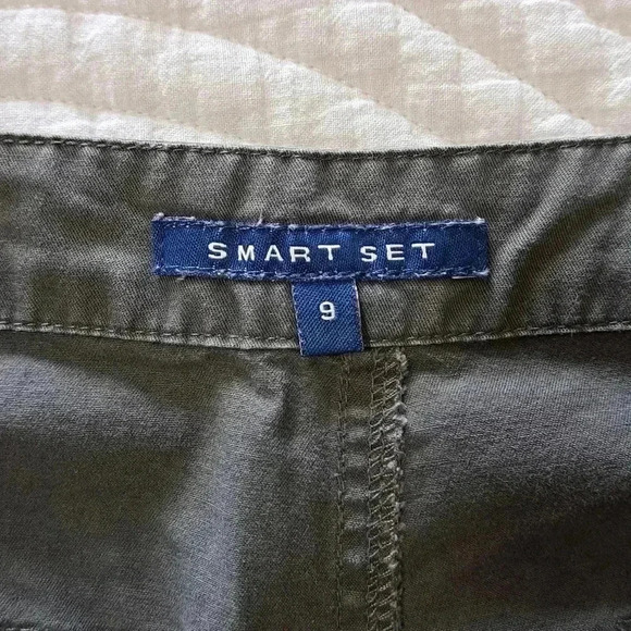 ❤️ Smart Set Cropped Pant Green Size 9 - Picture 9 of 10